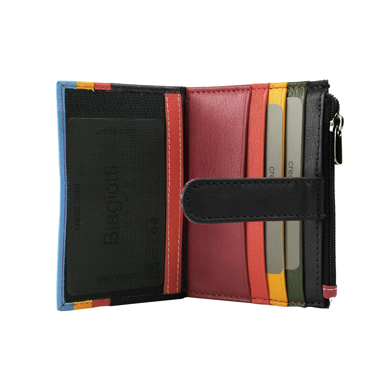 Laura Biagiotti Porta Carte di Credito in Vera Pelle Unisex - immagine 4