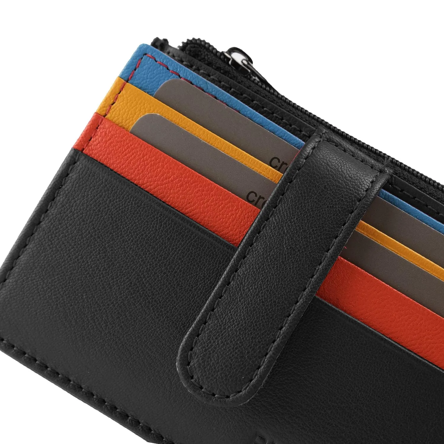 Laura Biagiotti Porta Carte di Credito in Vera Pelle Unisex - immagine 7