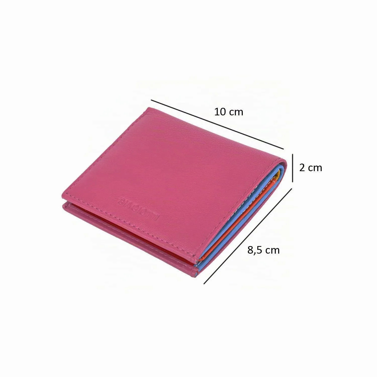 Laura Biagiotti Porta Carte di Credito in Vera Pelle Unisex - immagine 4