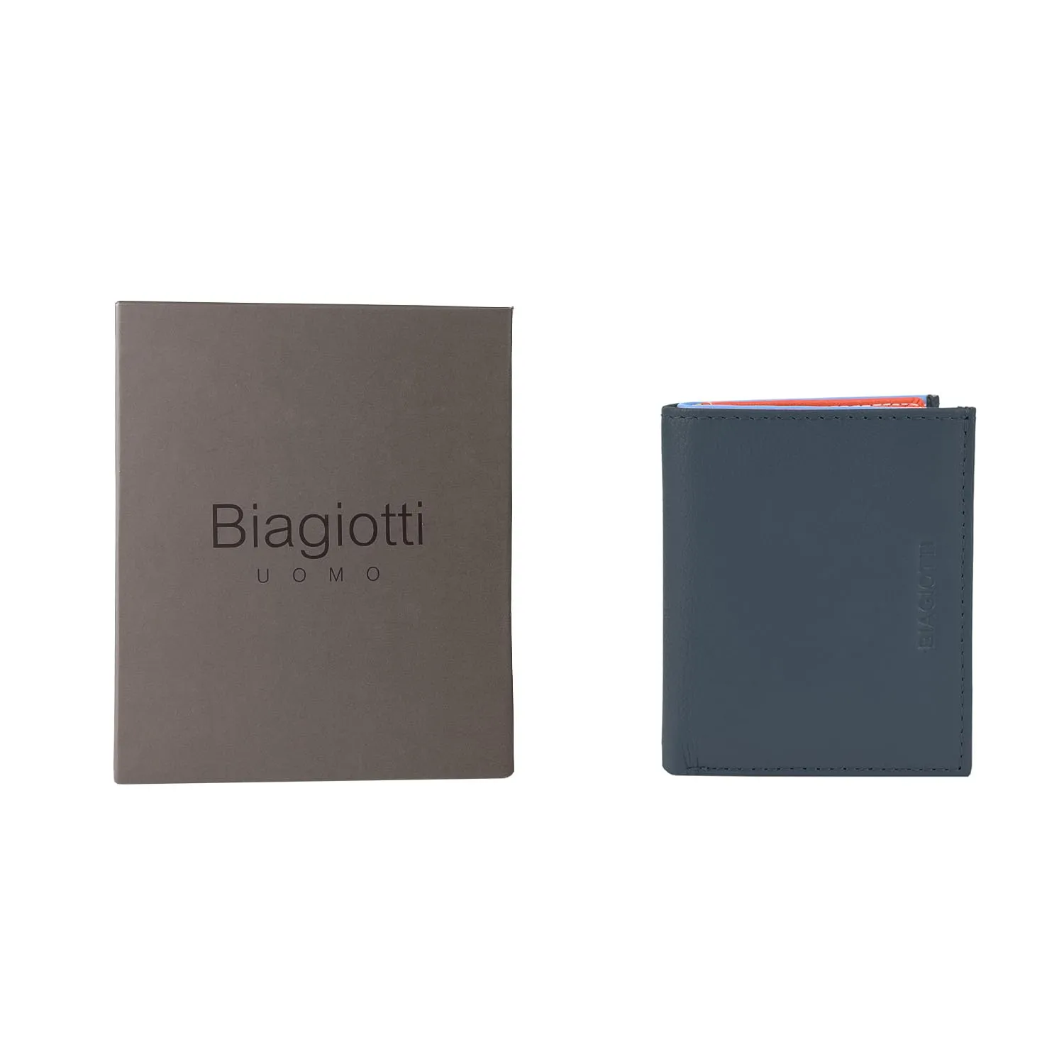 Laura Biagiotti Porta Carte di Credito in Vera Pelle Unisex - immagine 5