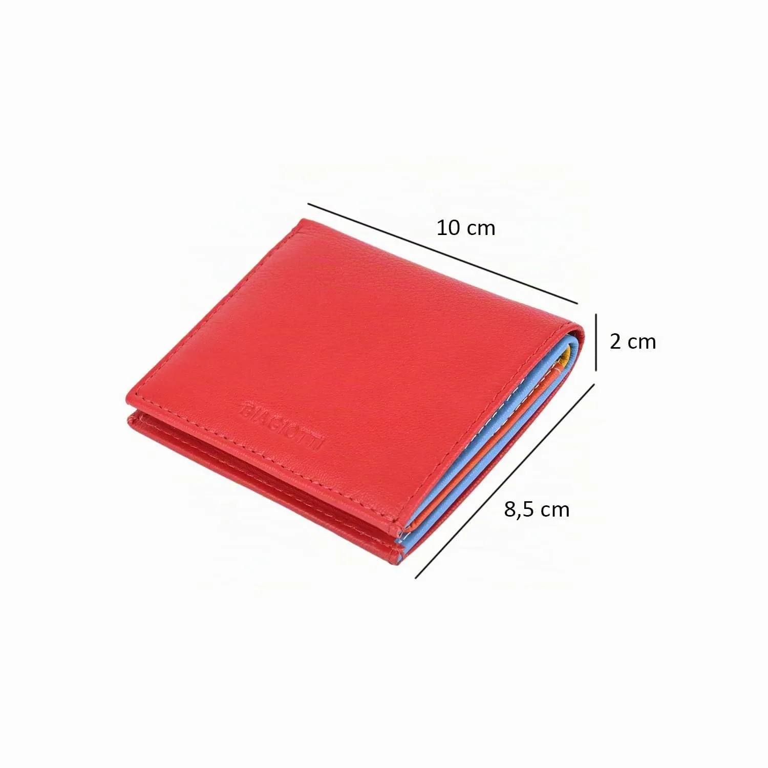 Laura Biagiotti Porta Carte di Credito in Vera Pelle Unisex - immagine 4