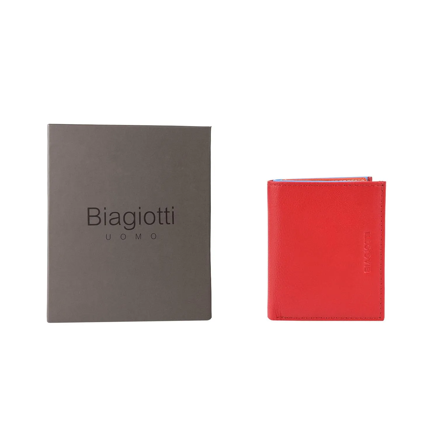 Laura Biagiotti Porta Carte di Credito in Vera Pelle Unisex - immagine 5