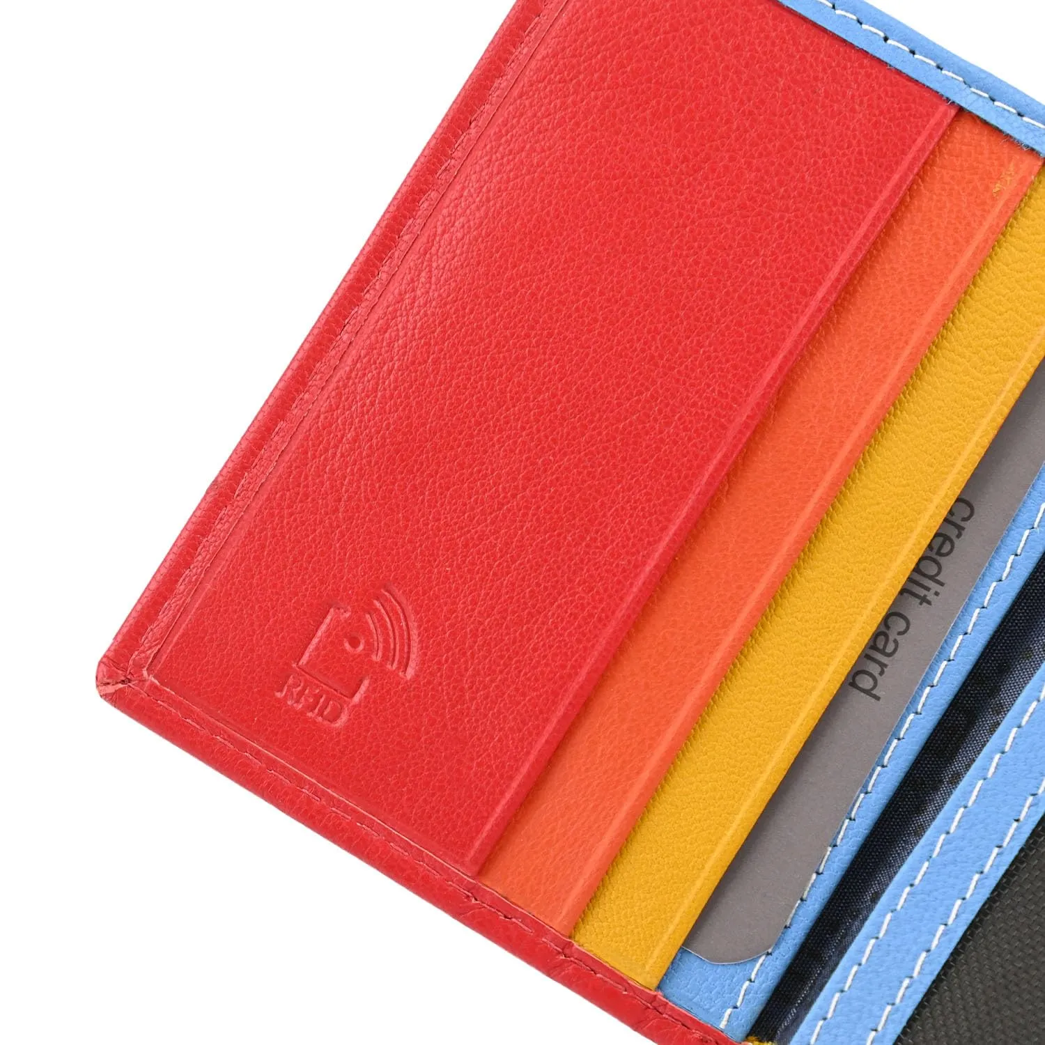 Laura Biagiotti Porta Carte di Credito in Vera Pelle Unisex - immagine 6