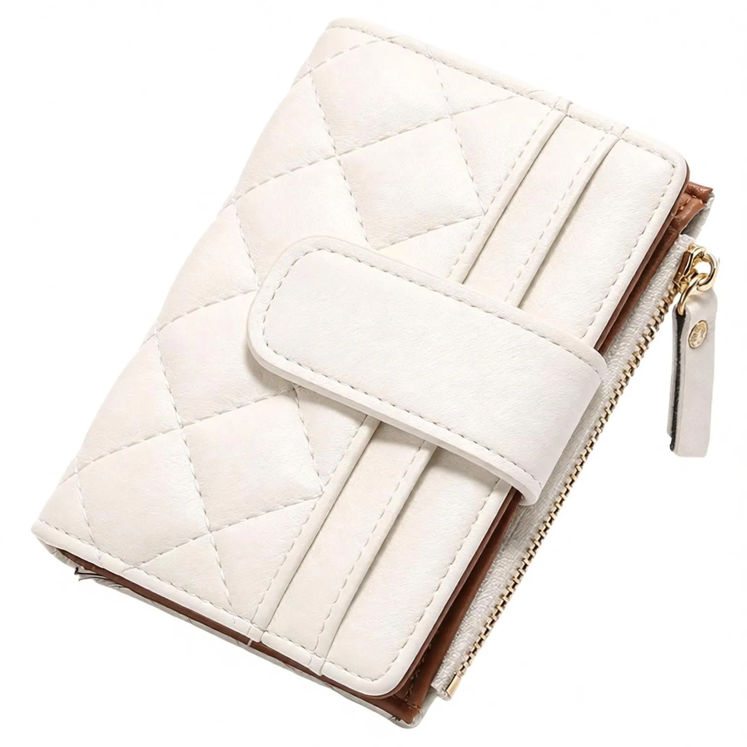 Gaekeao Portafoglio da Donna in Pelle Sintetica PU, Sottile con Tasche con Zip e Protezione RFID - immagine 1