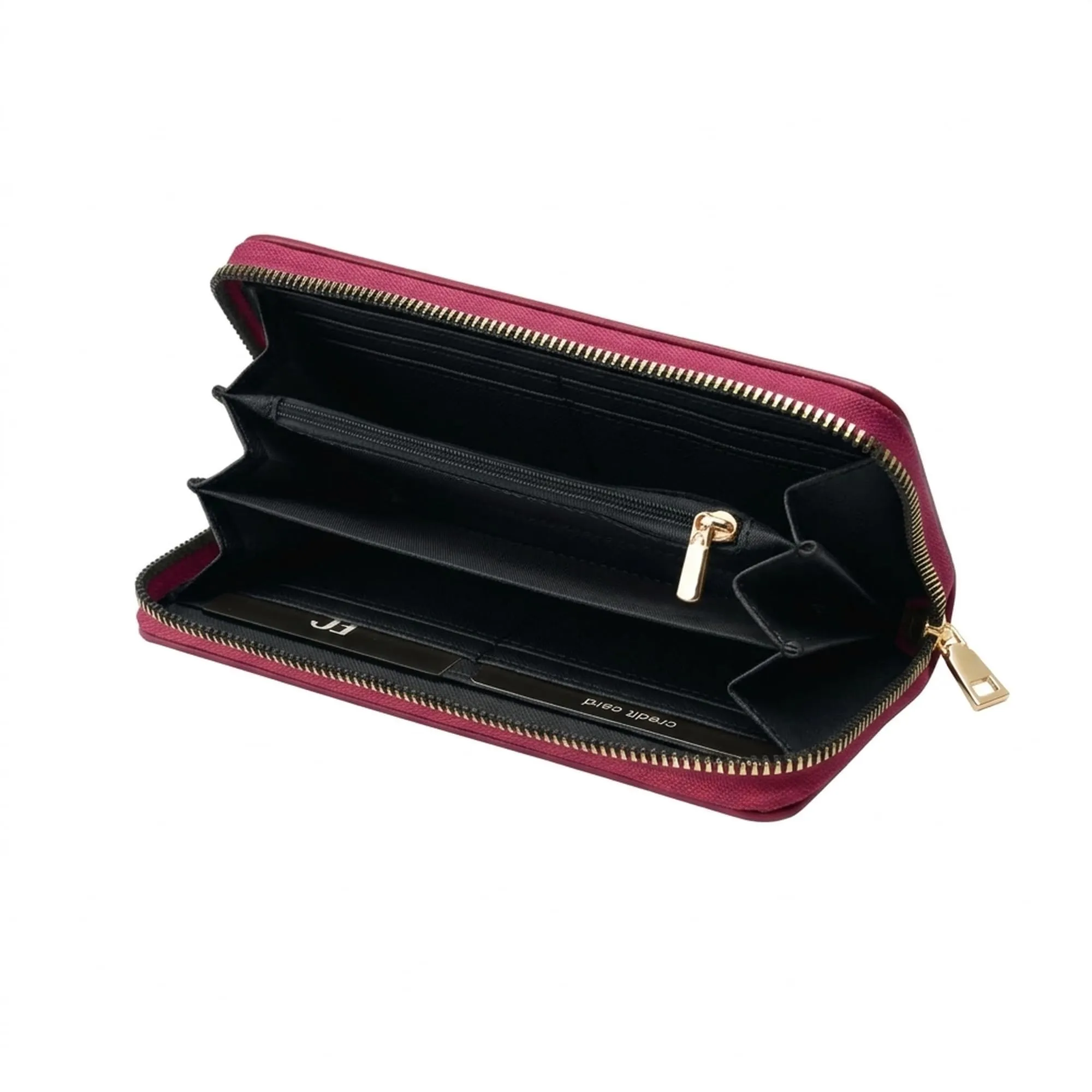 EC Contemporary Coveri Portafoglio Donna in PU con Cerniera Zip Around e Grafica Artistica - immagine 7