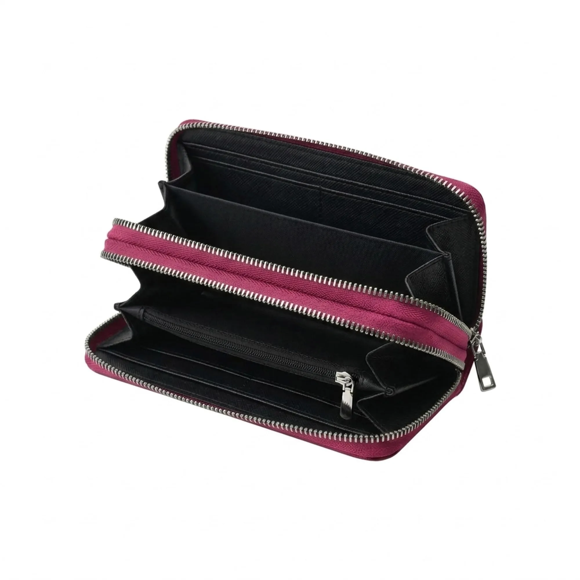 EC Contemporary Coveri Portafoglio Donna in PU con Cerniera Zip Around, Grafica Artistica - immagine 7