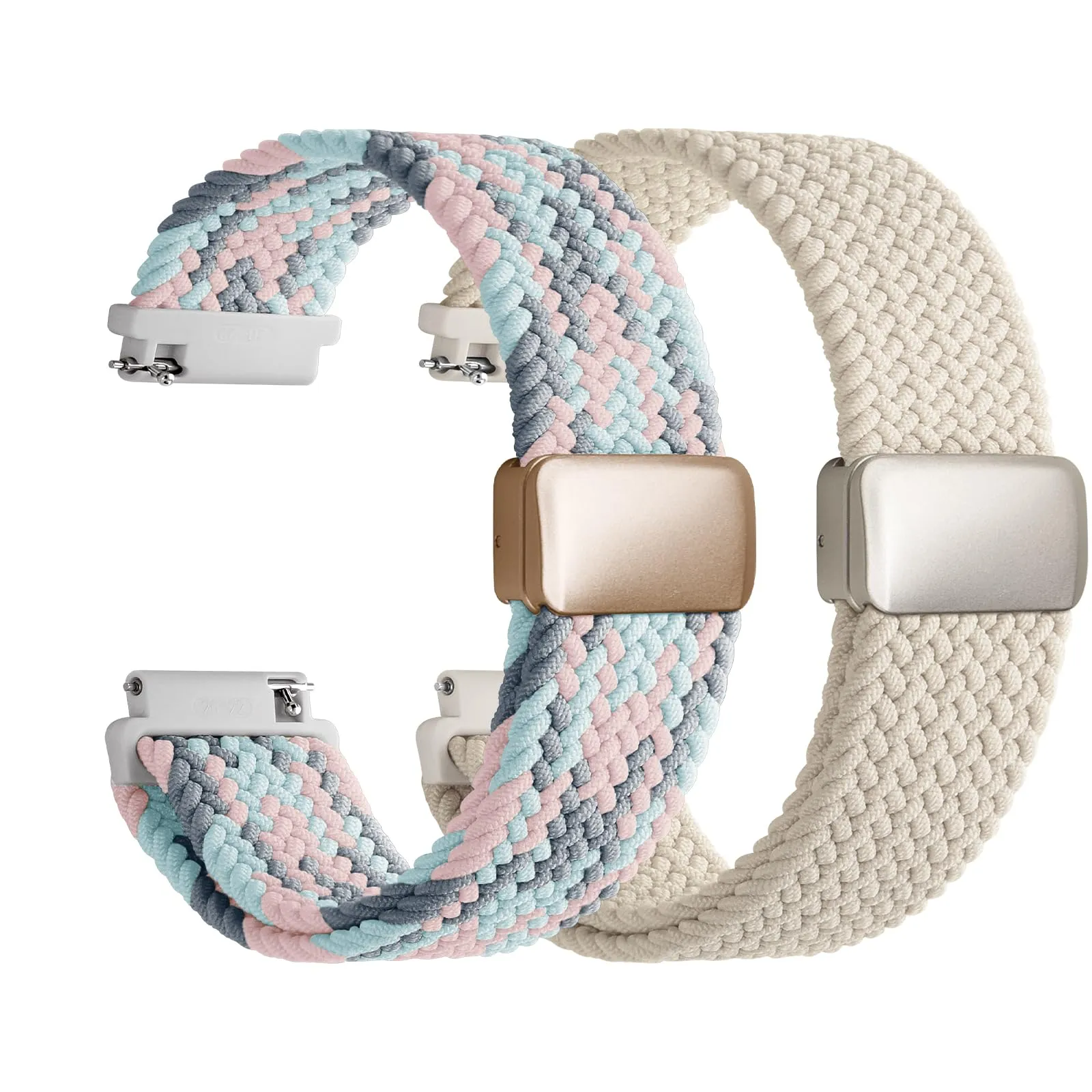Fullmosa Cinturino Smartwatch 20mm in Nylon con Chiusura Magnetica - immagine 1