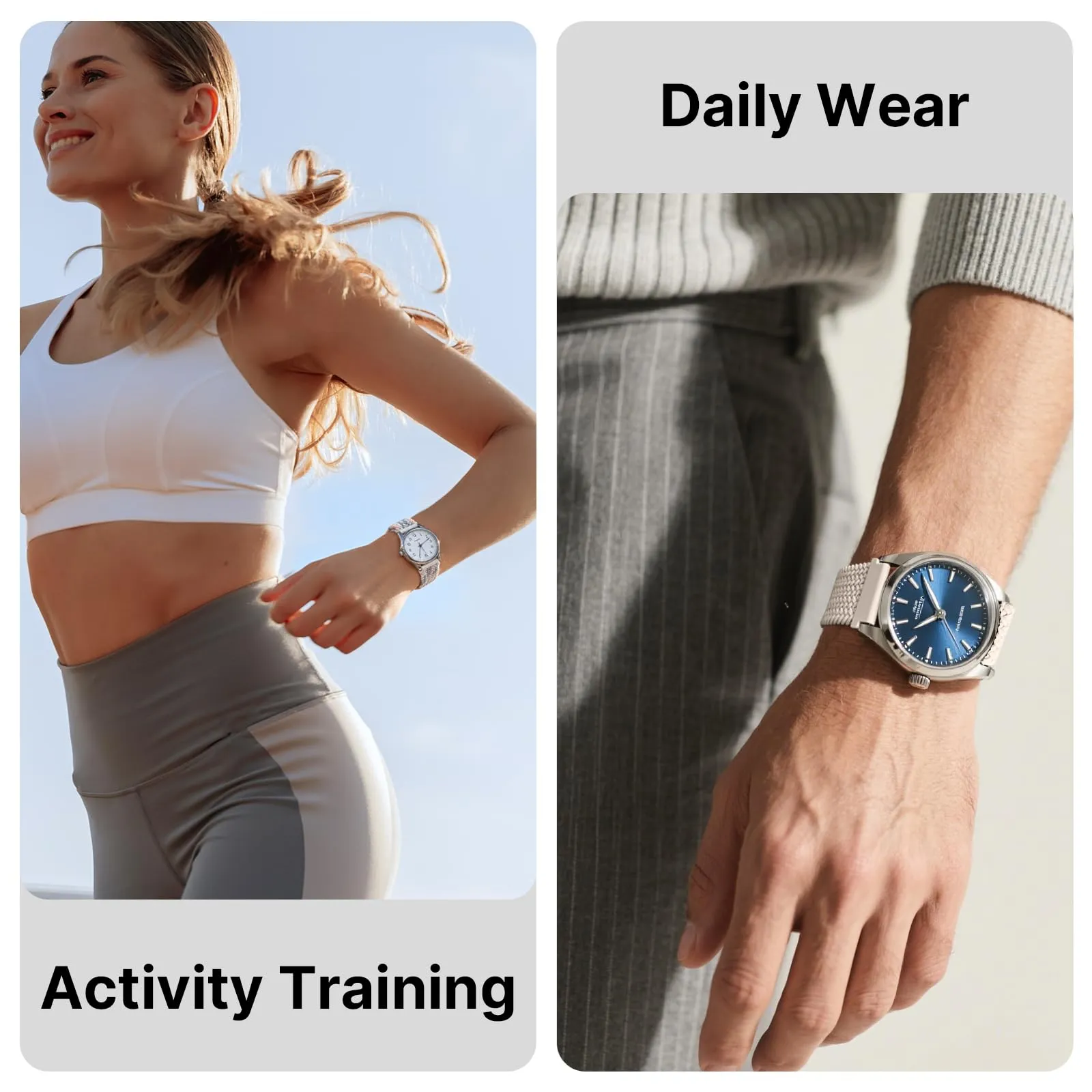 Fullmosa Cinturino Smartwatch 20mm in Nylon con Chiusura Magnetica - immagine 6