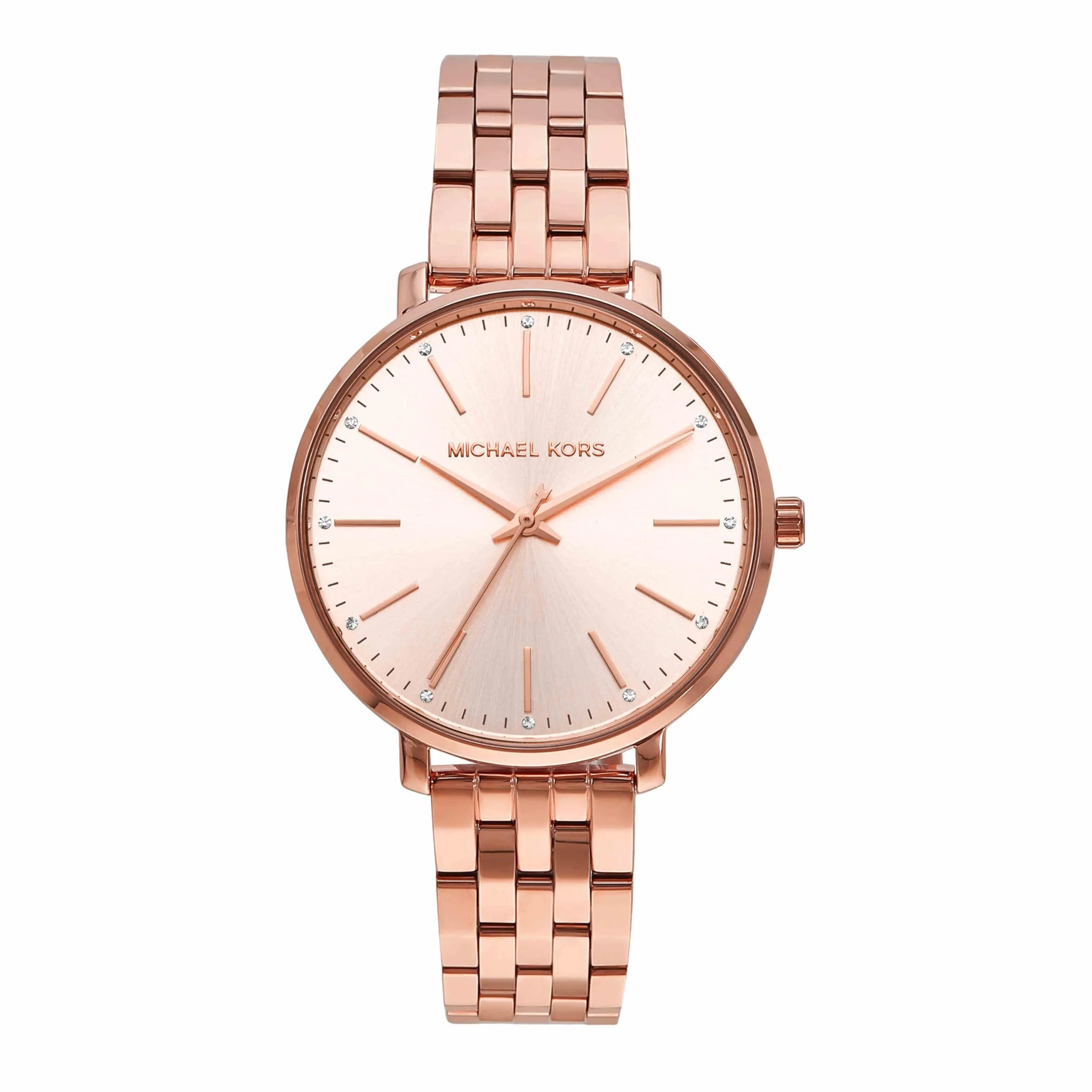 Michael Kors Pyper MK3897 Orologio Donna in Acciaio Inossidabile Oro Rosa - immagine 1