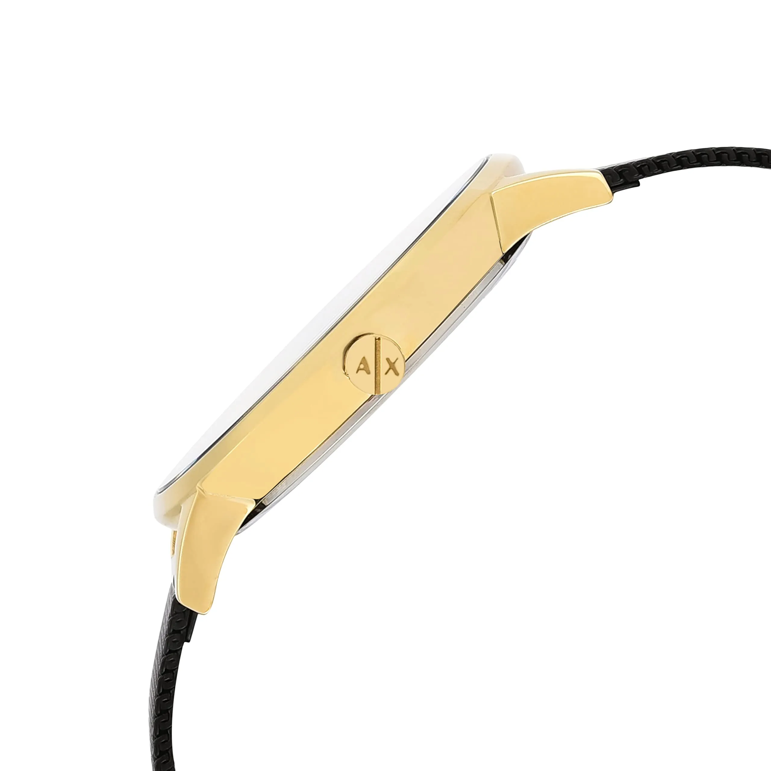 Armani Exchange AX5548 Orologio da Donna, Acciaio Inossidabile, 36 mm, Nero e Oro - immagine 3