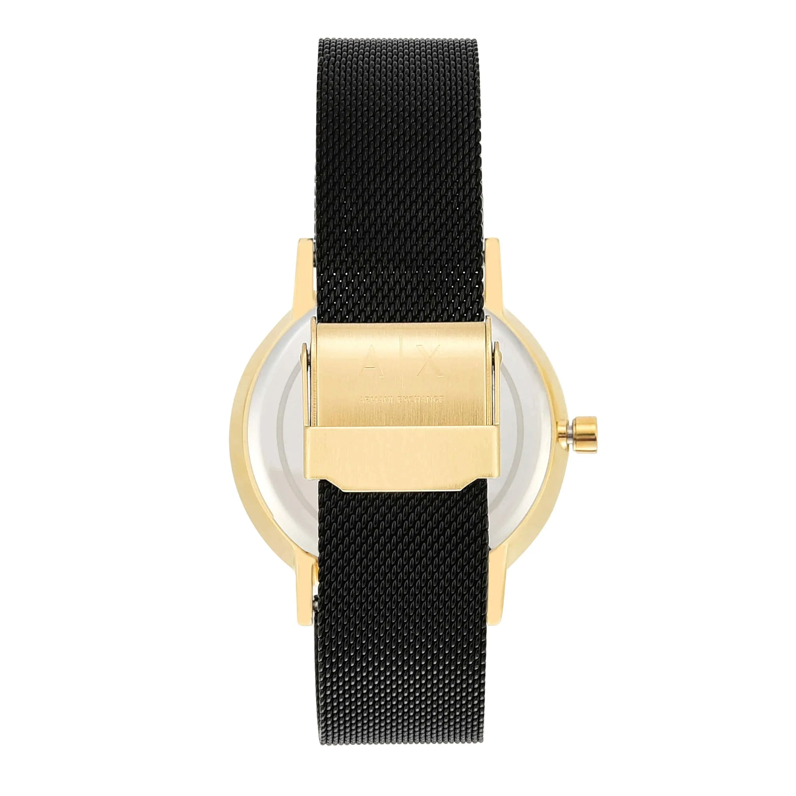 Armani Exchange AX5548 Orologio da Donna, Acciaio Inossidabile, 36 mm, Nero e Oro - immagine 7