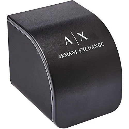 Armani Exchange AX5901 Orologio da donna, cassa 36 mm in acciaio inossidabile oro rosa e bianco - immagine 3