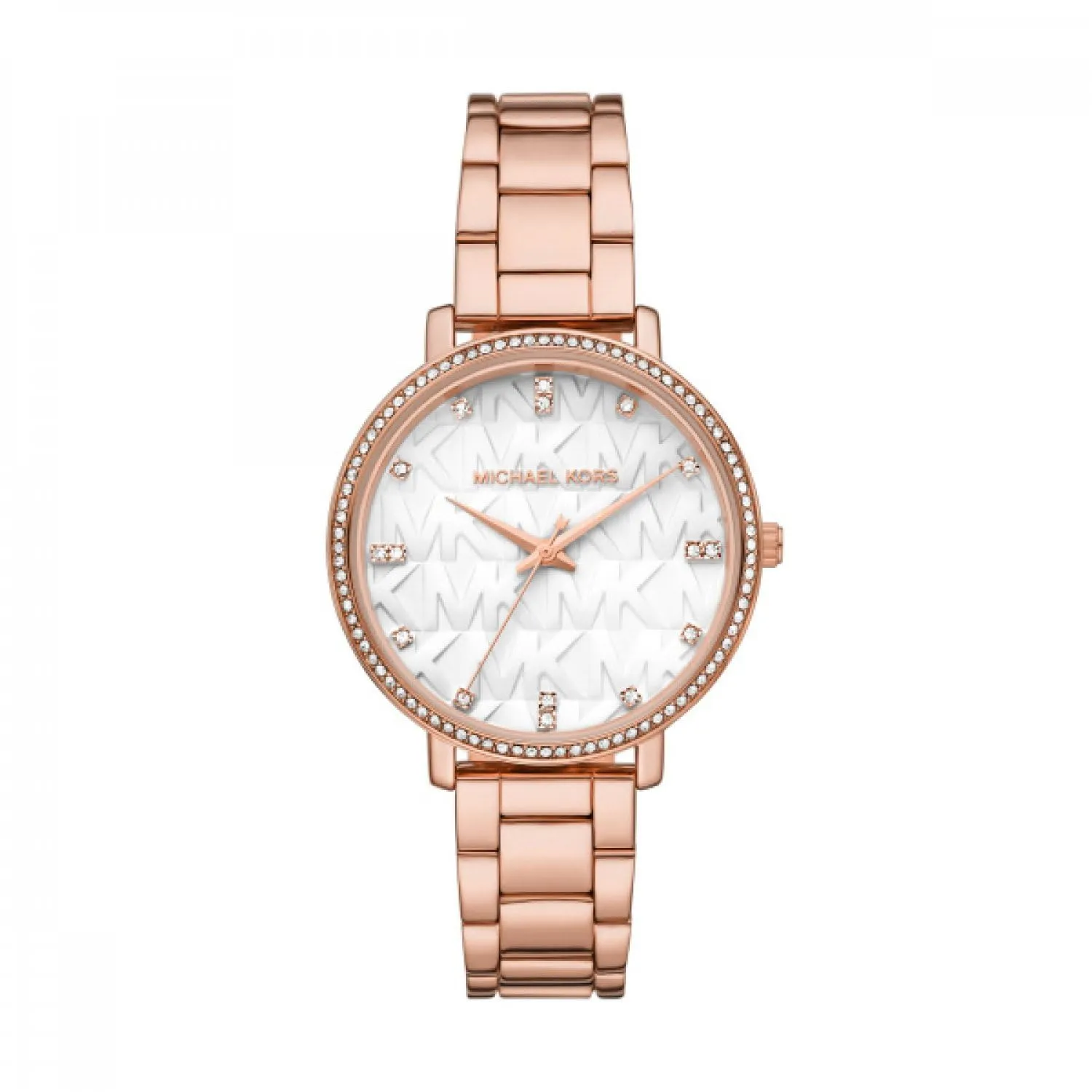 Michael Kors Pyper MK4594 Orologio Donna in Lega Oro Rosa e Bianco - immagine 1