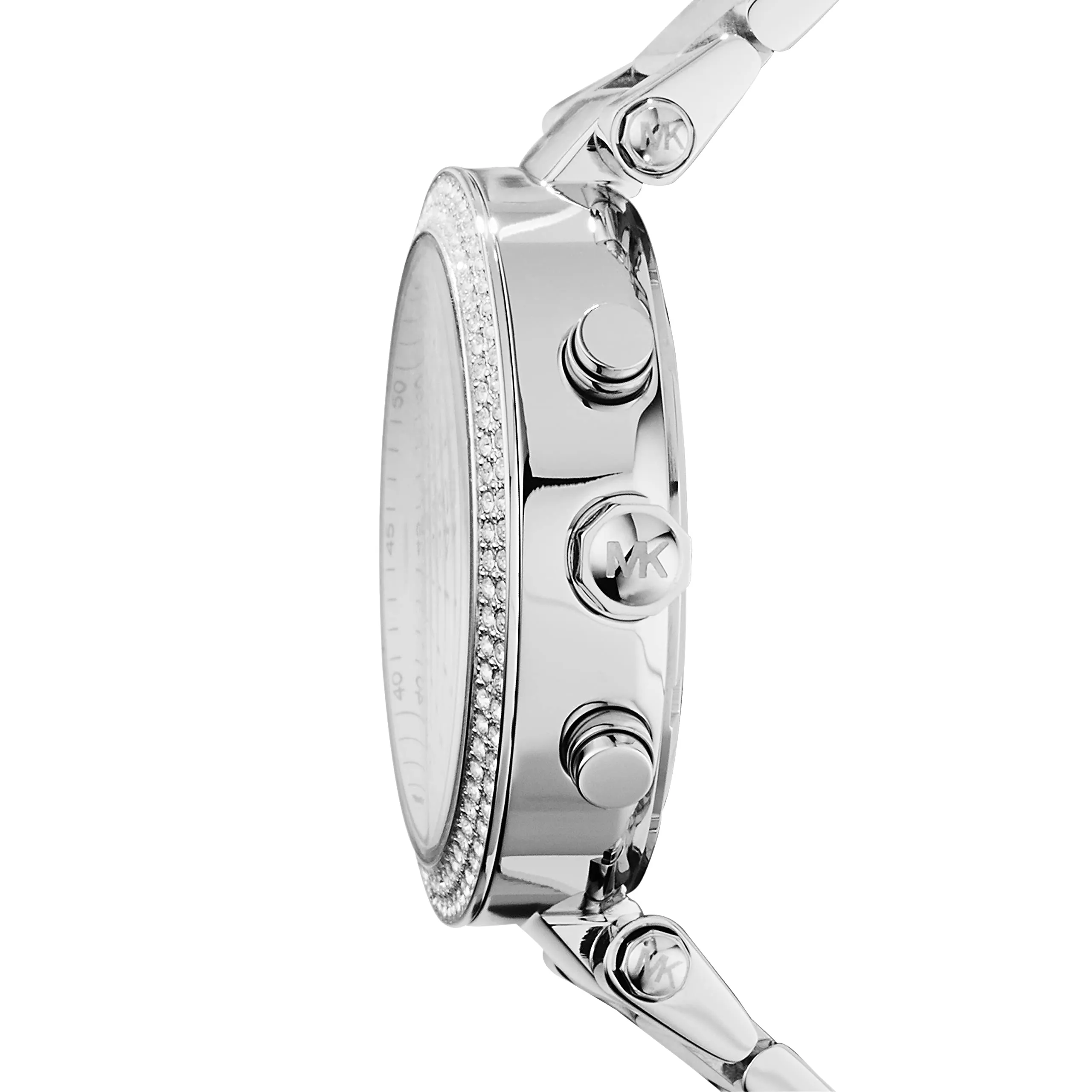 Michael Kors Parker Cronografo Donna MK5353 Argento e Bianco - immagine 2