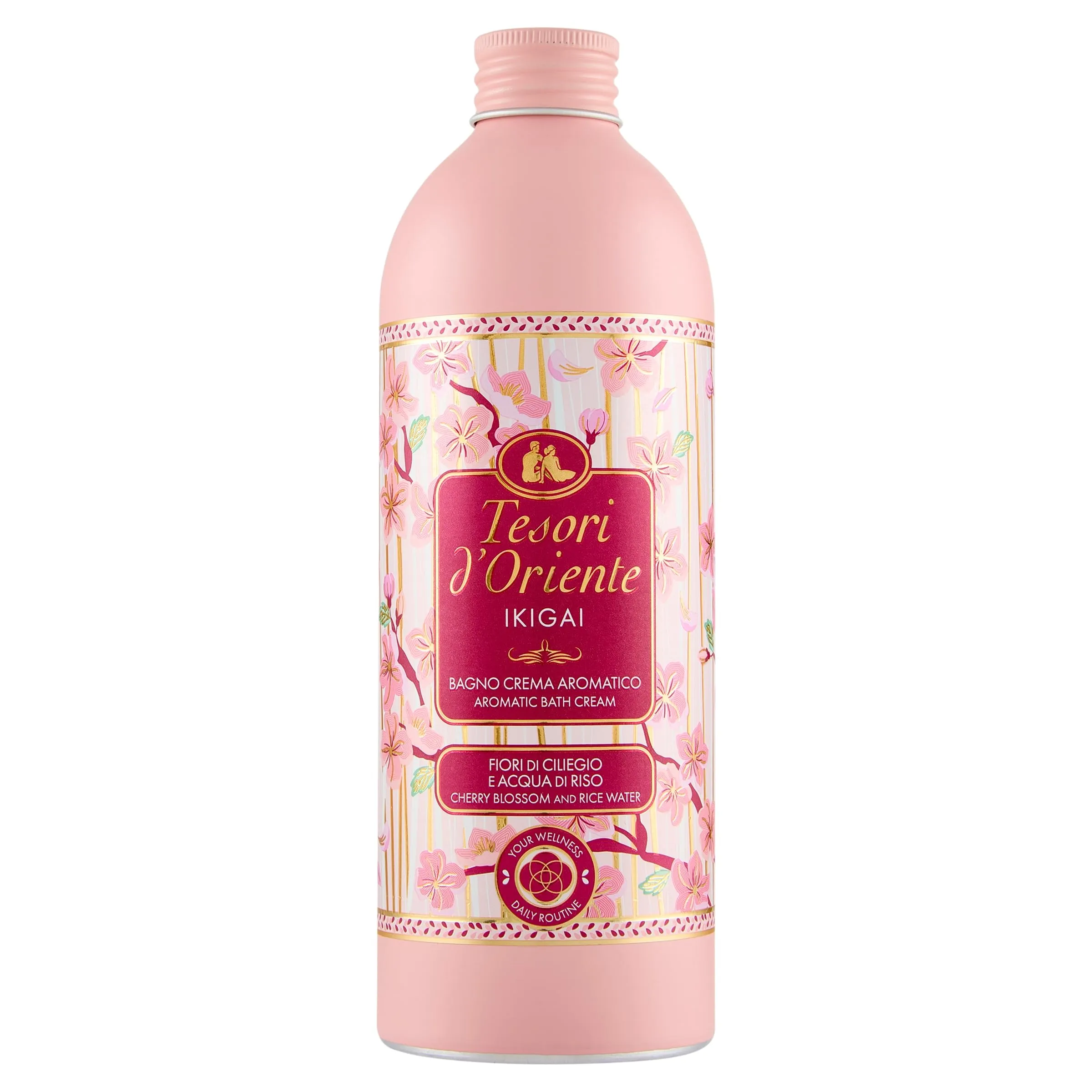 Tesori d'Oriente Ikigai Bagno Crema con Acqua di Riso, 500ml - immagine 1
