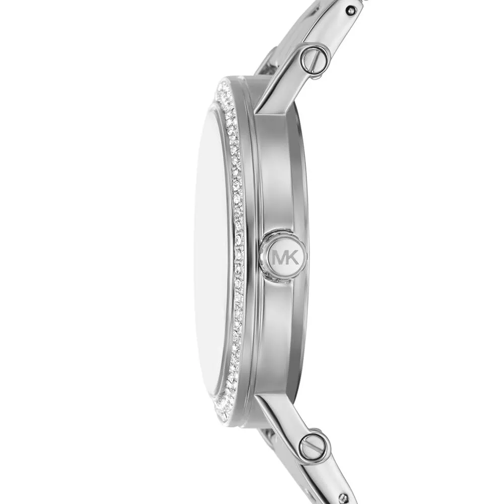 Michael Kors Corey MK7549 Orologio da donna in acciaio inox color argento - immagine 3