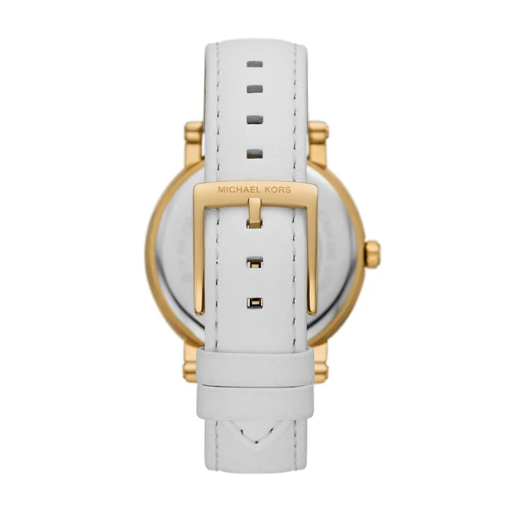 Michael Kors Corey MK7551 Orologio da Donna 38 mm Bianco Panna - immagine 2
