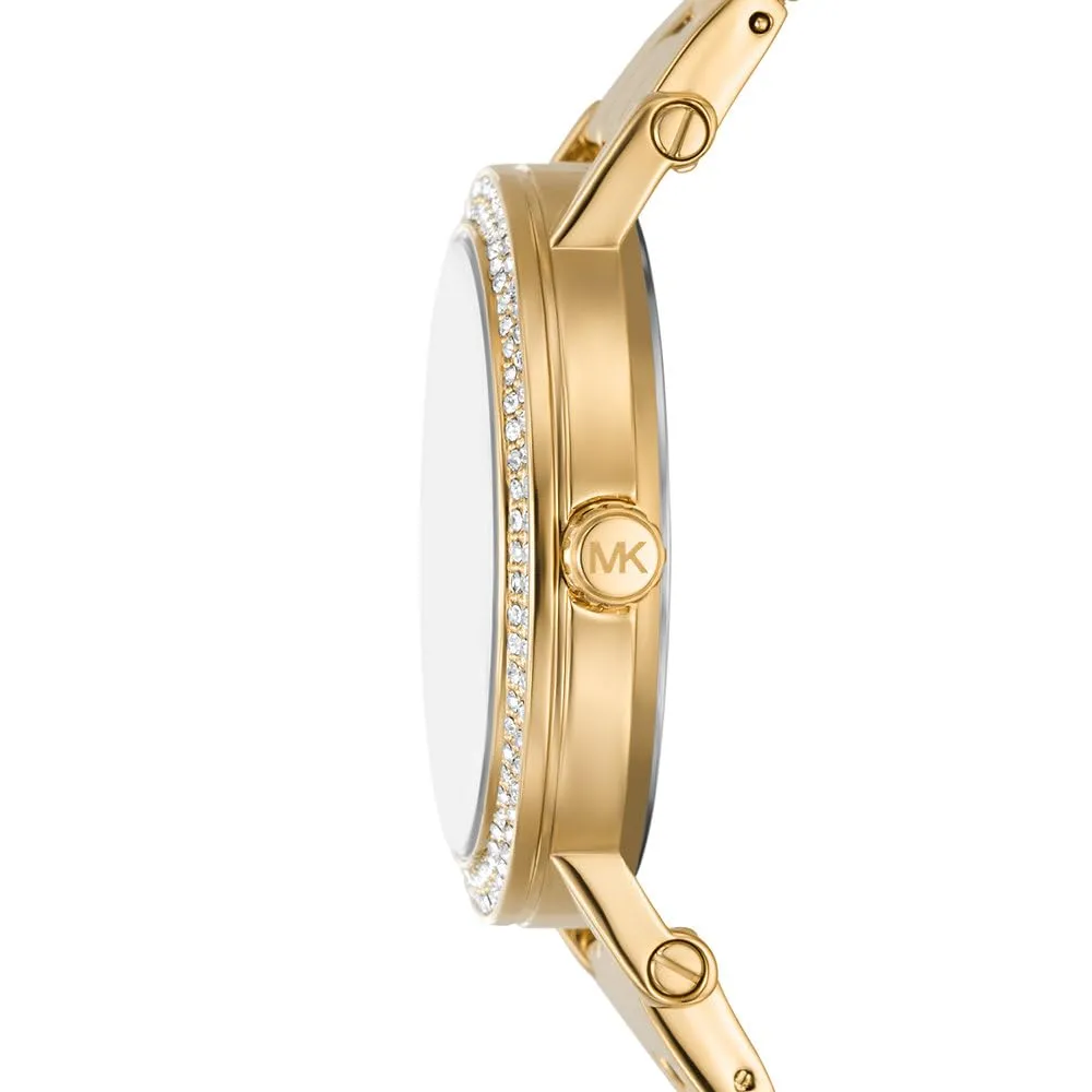 Michael Kors Corey MK7547 Orologio da Donna 38 mm Oro e Nero - immagine 3