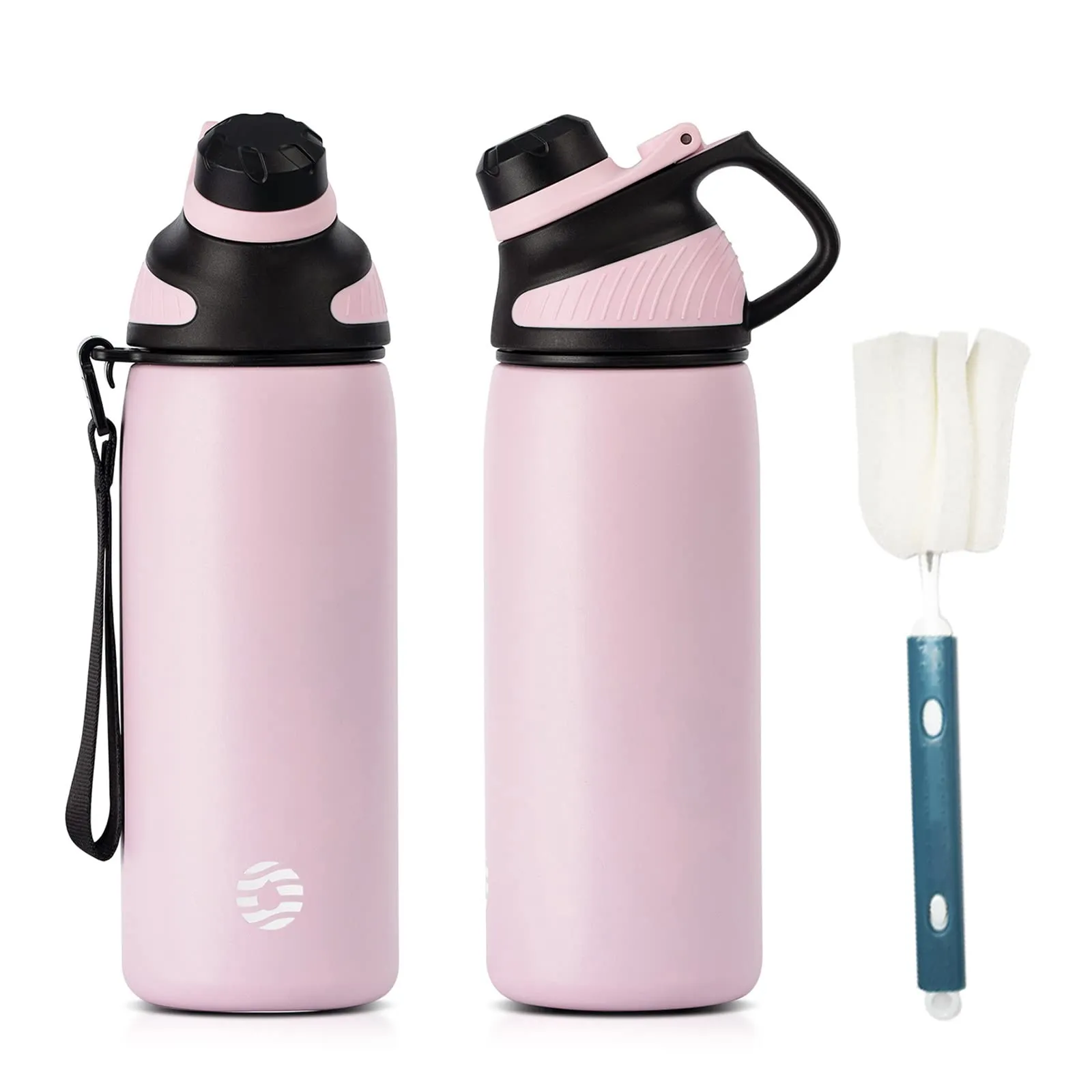 Fjbottle Borraccia Termica 600ml in Acciaio Inox con Tappo Magnetico per Ciclismo - immagine 1