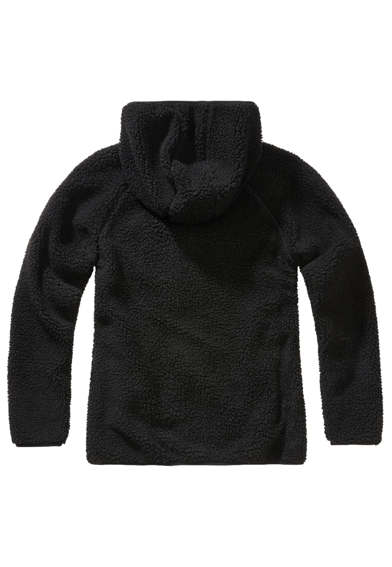Brandit Women's Teddy Fleece Hoodie Jacket, Black, XL - immagine 8