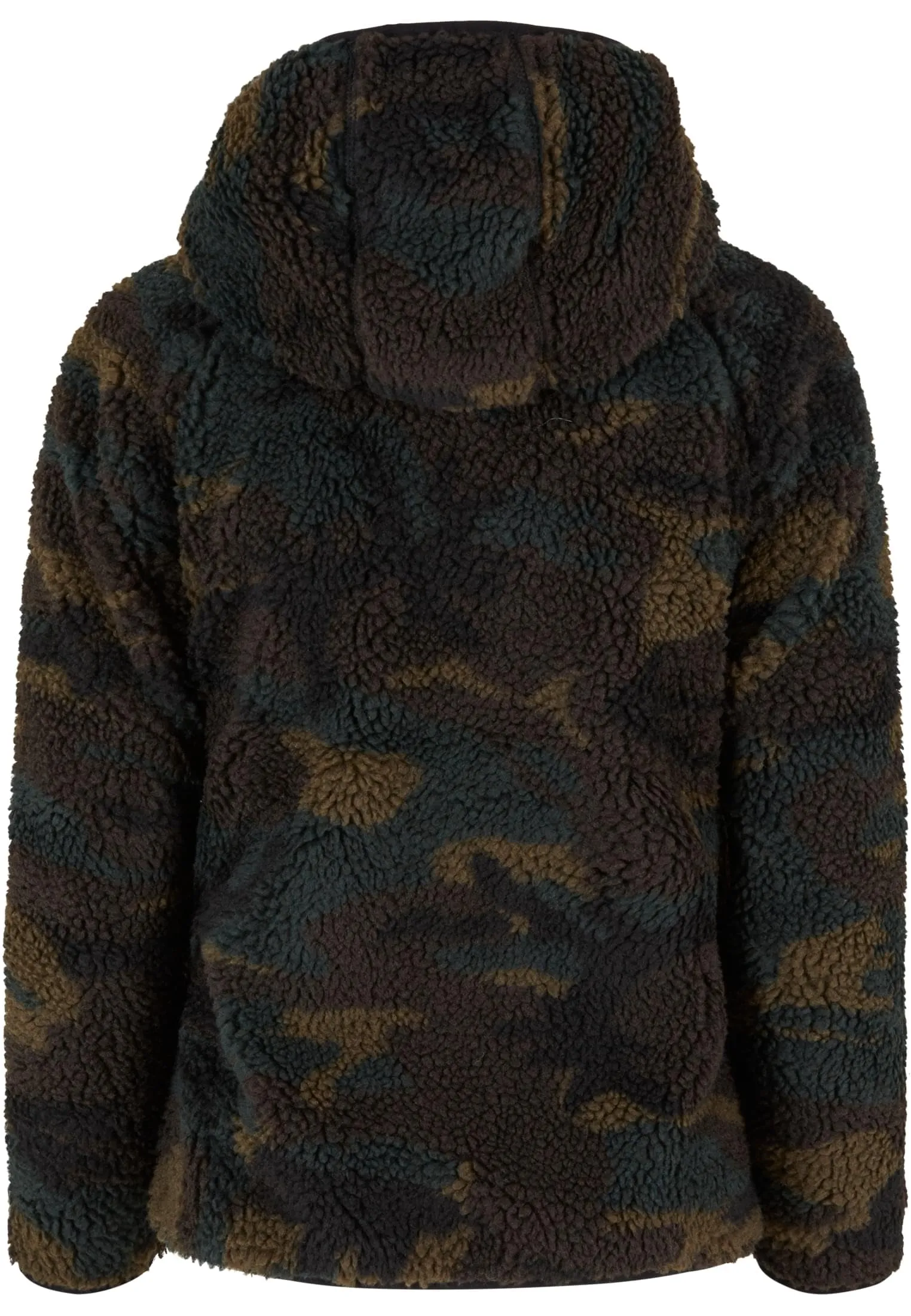 Brandit Women's Teddy Fleece Hoodie Jacket - Woodland, XL - immagine 9