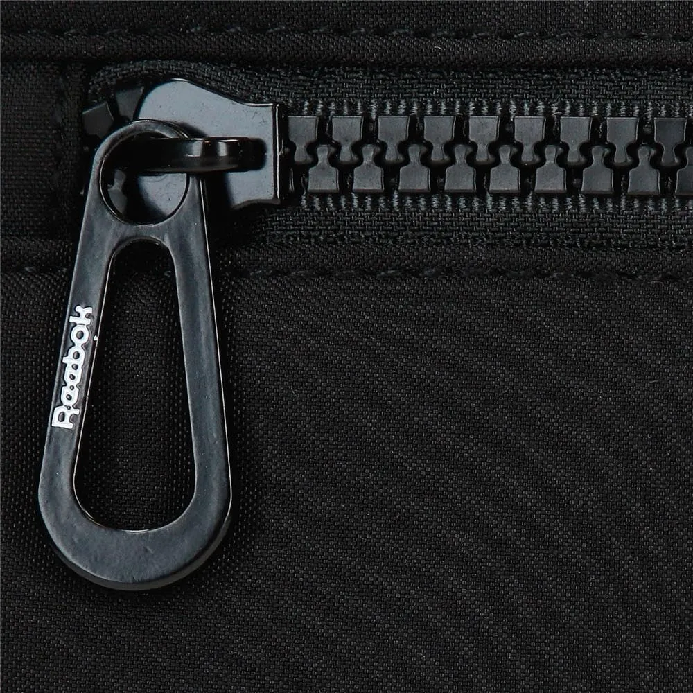 Reebok Borsa a tracolla a due scomparti, 25 x 16 x 6.5 cm, Poliestere, Viola e Nero - immagine 8