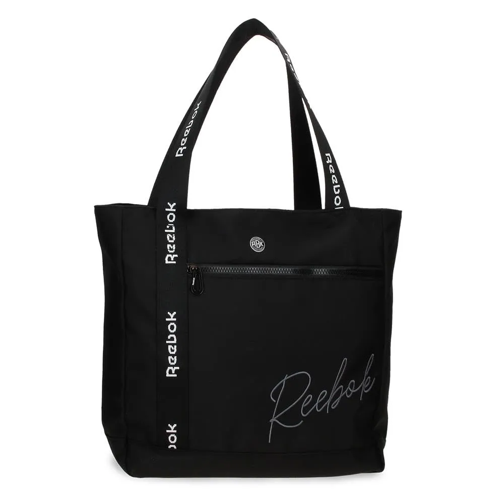 Reebok Borsa per la spesa, 27 x 22 x 15 cm, Poliestere, Nero, Joumma Bags - immagine 1