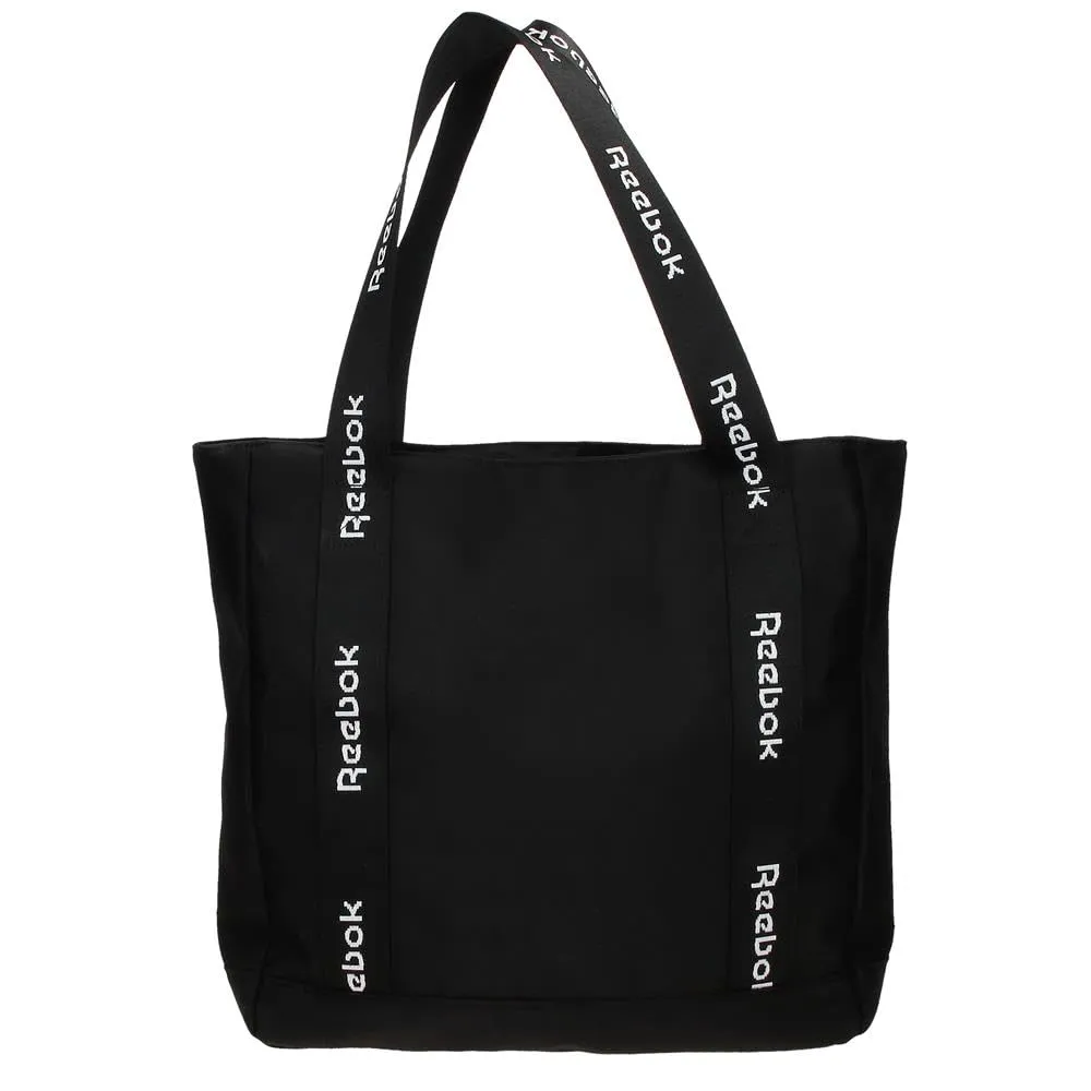 Reebok Borsa per la spesa, 27 x 22 x 15 cm, Poliestere, Nero, Joumma Bags - immagine 3