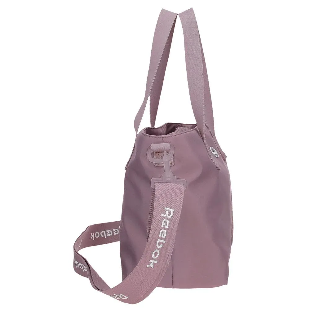 Reebok Borsa a tracolla in poliestere, viola e rosa - immagine 2