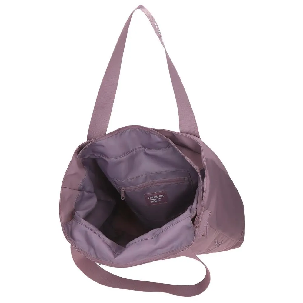 Reebok Borsa per la spesa, 27 x 22 x 15 cm, poliestere, viola - immagine 4