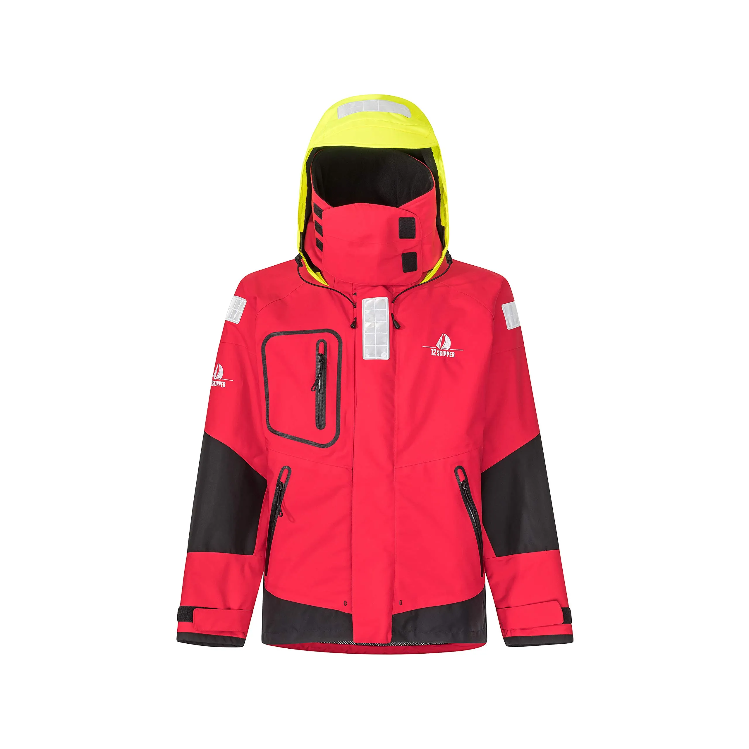 12skipper Magellan Offshore Giacca da vela unisex, Rosso, 3XL - immagine 4
