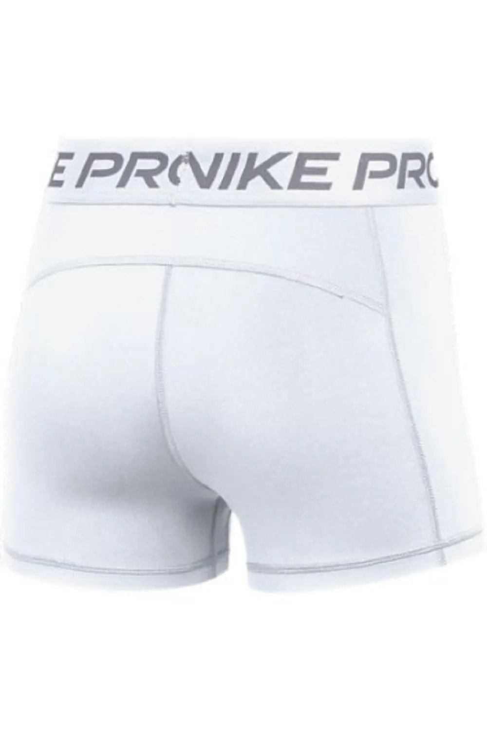 Nike Pro 365 Pantaloncini da donna a compressione, 7,6 cm, Bianco, XL - immagine 2