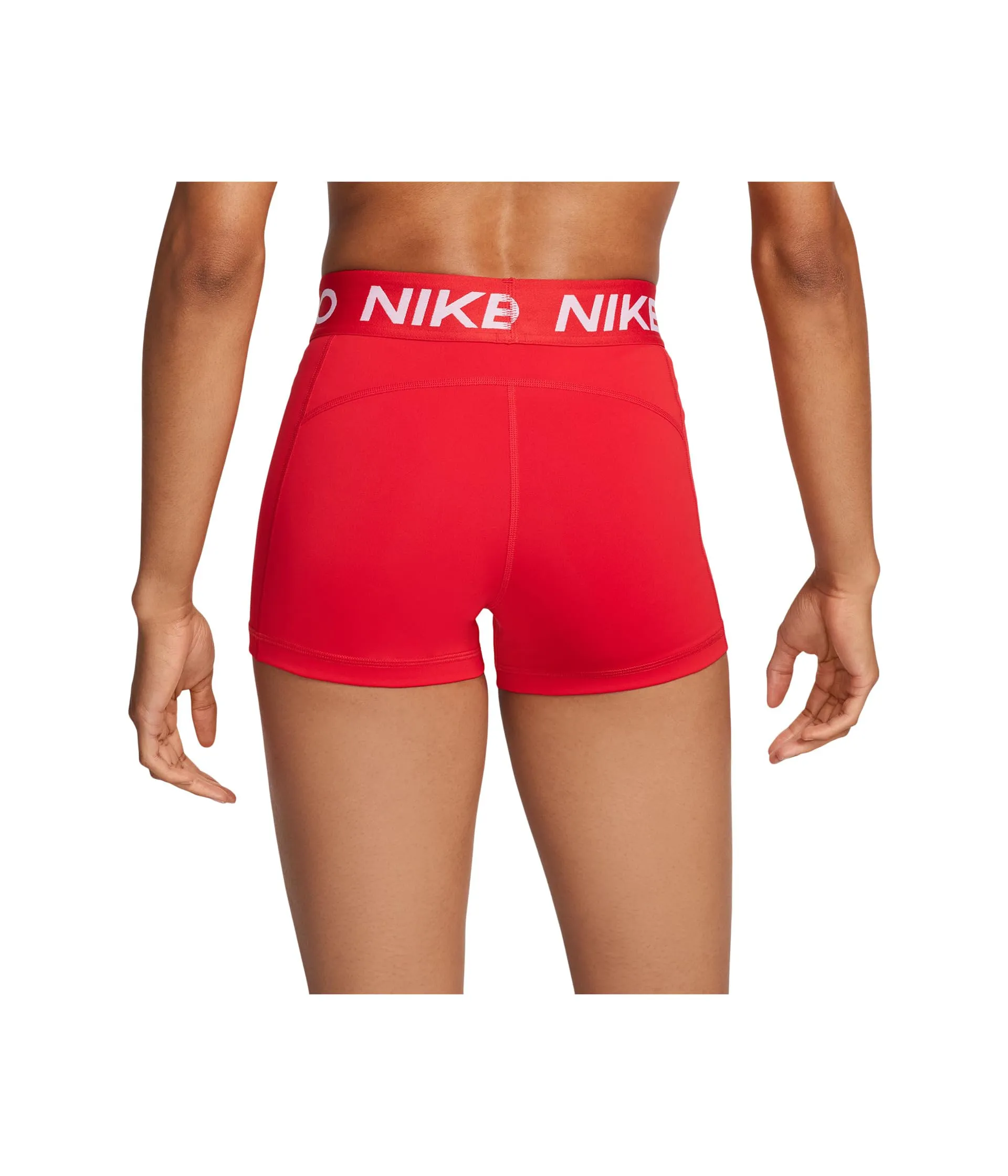 Nike Pro Donna - Rosso Universitario/Bianco - XXL - immagine 2