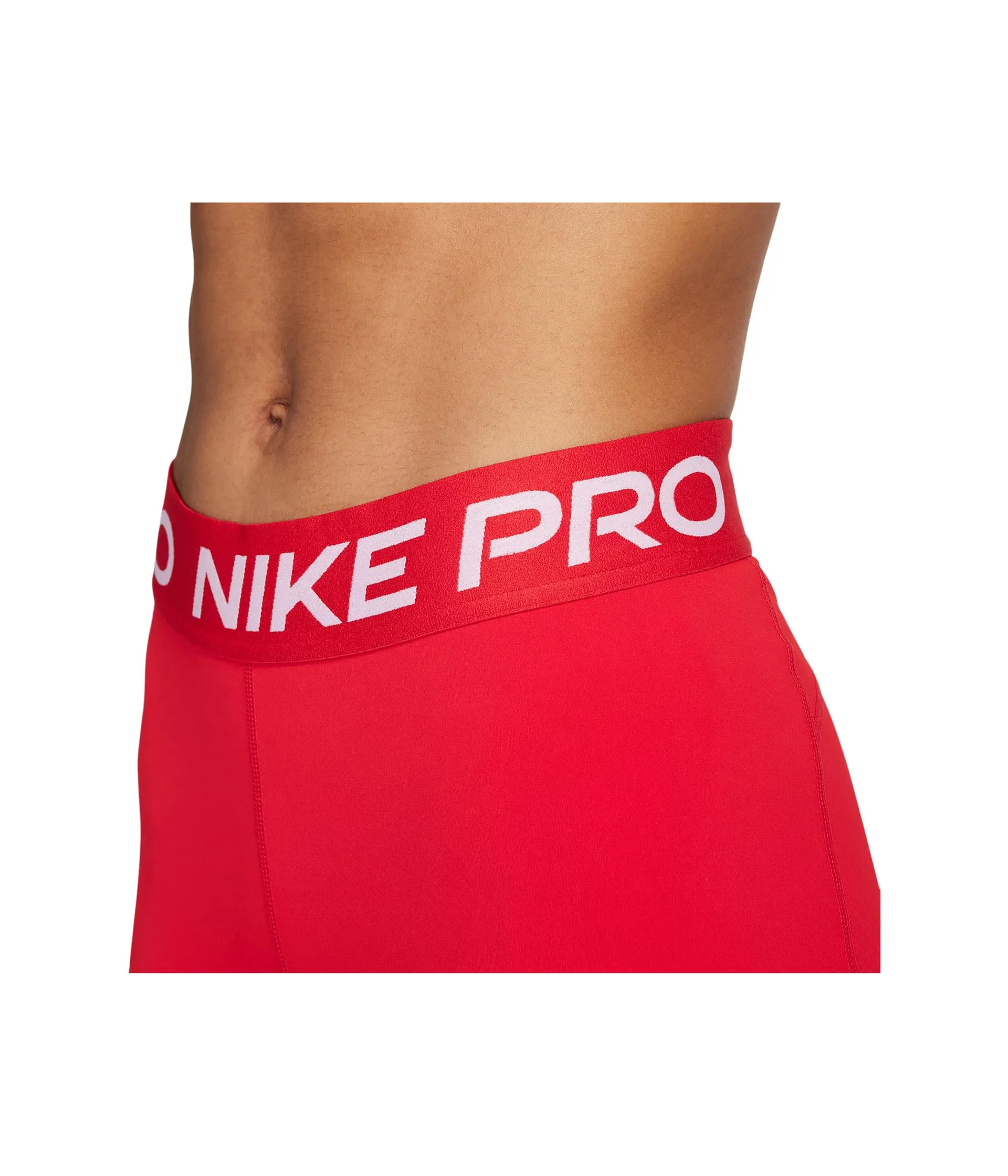 Nike Pro Donna - Rosso Universitario/Bianco - XXL - immagine 3