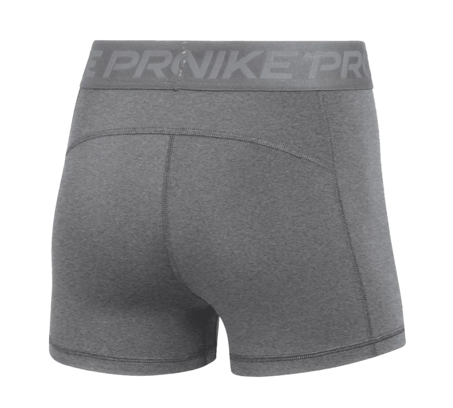 Nike Pro 365 Pantaloncini a compressione da donna, 7,6 cm, Grigio, XL - immagine 2