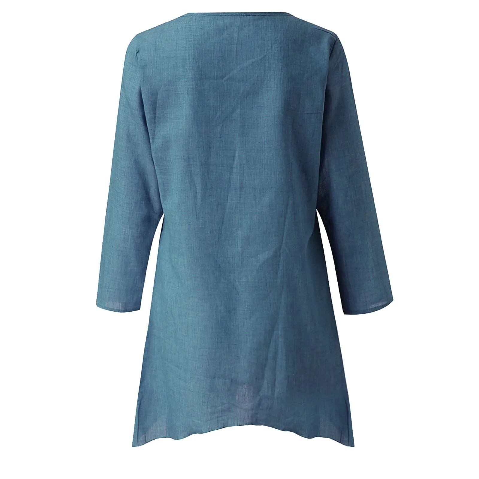 Uwdiohq Blusa Donna Elegante Bianca Maniche Corte in Seta e Pizzo Sangallo - immagine 3