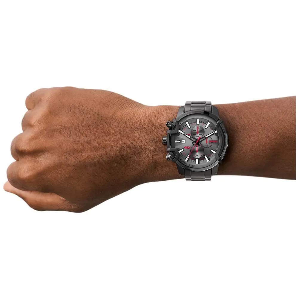 Diesel Griffed Cronografo da Uomo in Acciaio Inossidabile 48 mm - DZ4586 - immagine 4