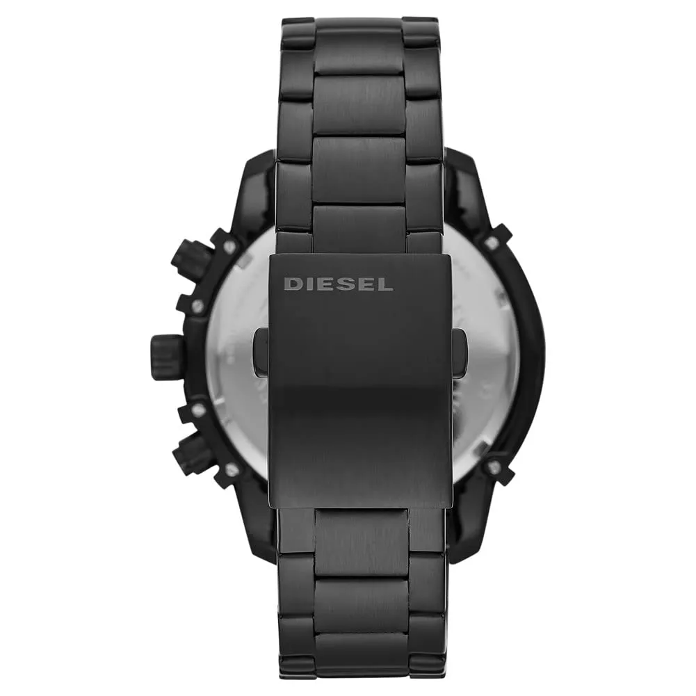 Diesel Griffed Cronografo da Uomo, Acciaio Inossidabile Nero, 48 mm, DZ4529 - immagine 5