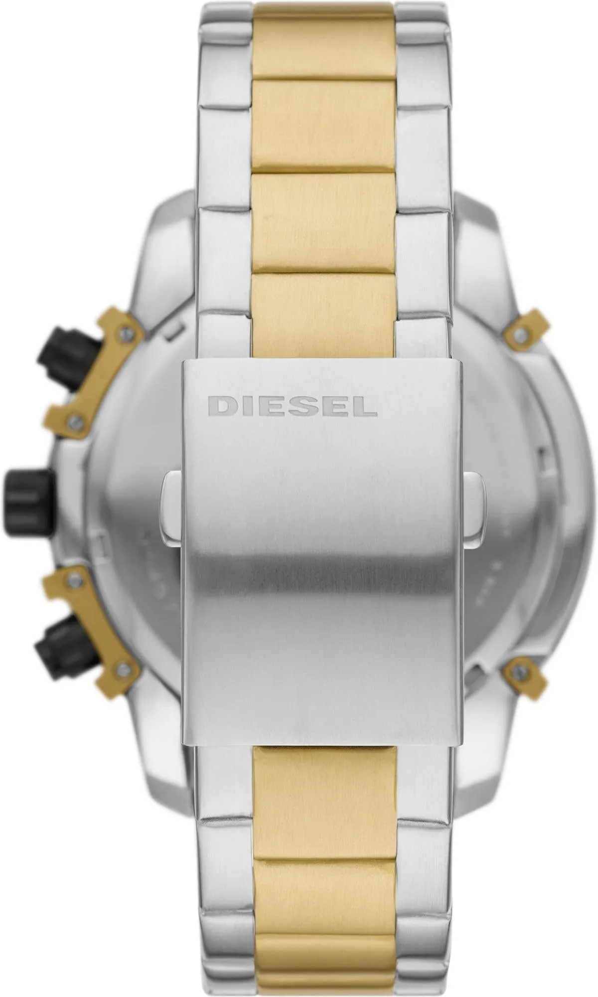 Diesel Griffed Orologio Cronografo da Uomo in Acciaio Inox Tricolore 48 mm DZ4577 - immagine 3
