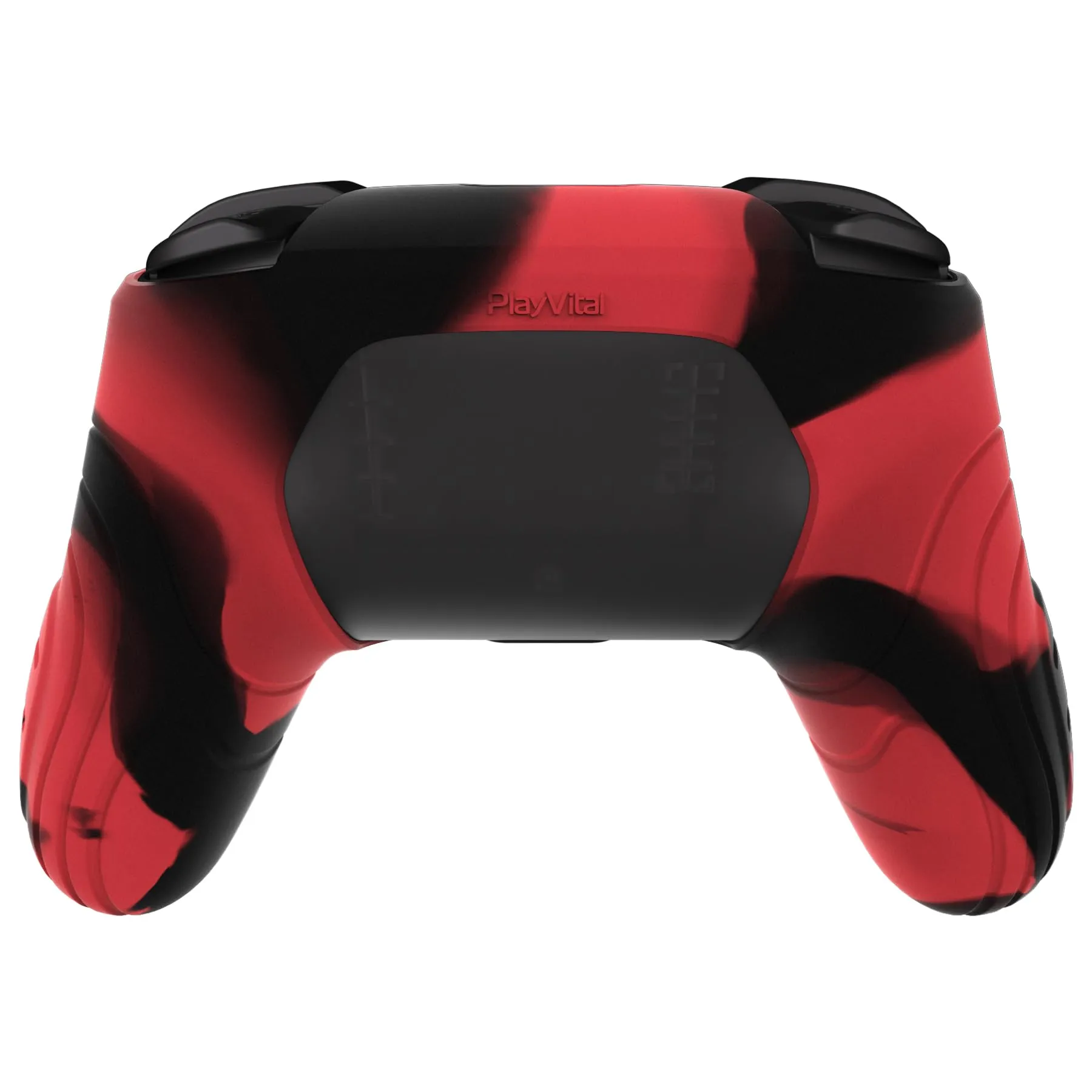 playvital Cover for Nintendo Switch Pro Controller, Nero Rosso - immagine 7