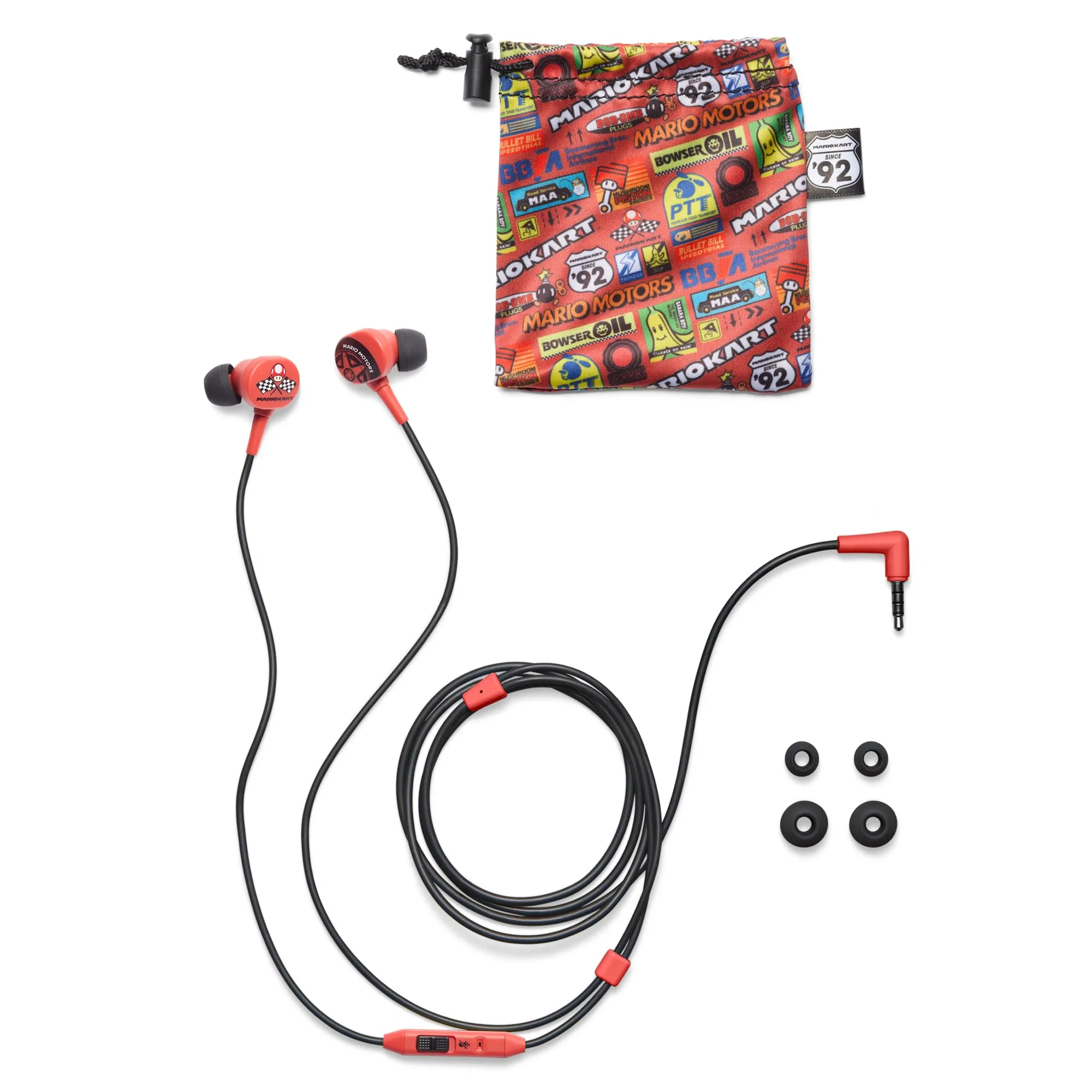 PowerA Auricolari a filo Nintendo Switch - Mario Kart Motors - immagine 8