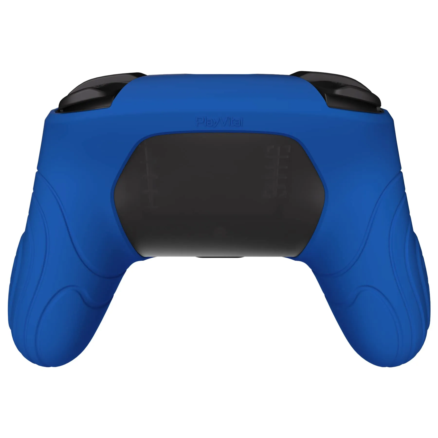 playvital Silicone Cover for Nintendo Switch Pro Controller, Samurai Pattern, Blue - immagine 8