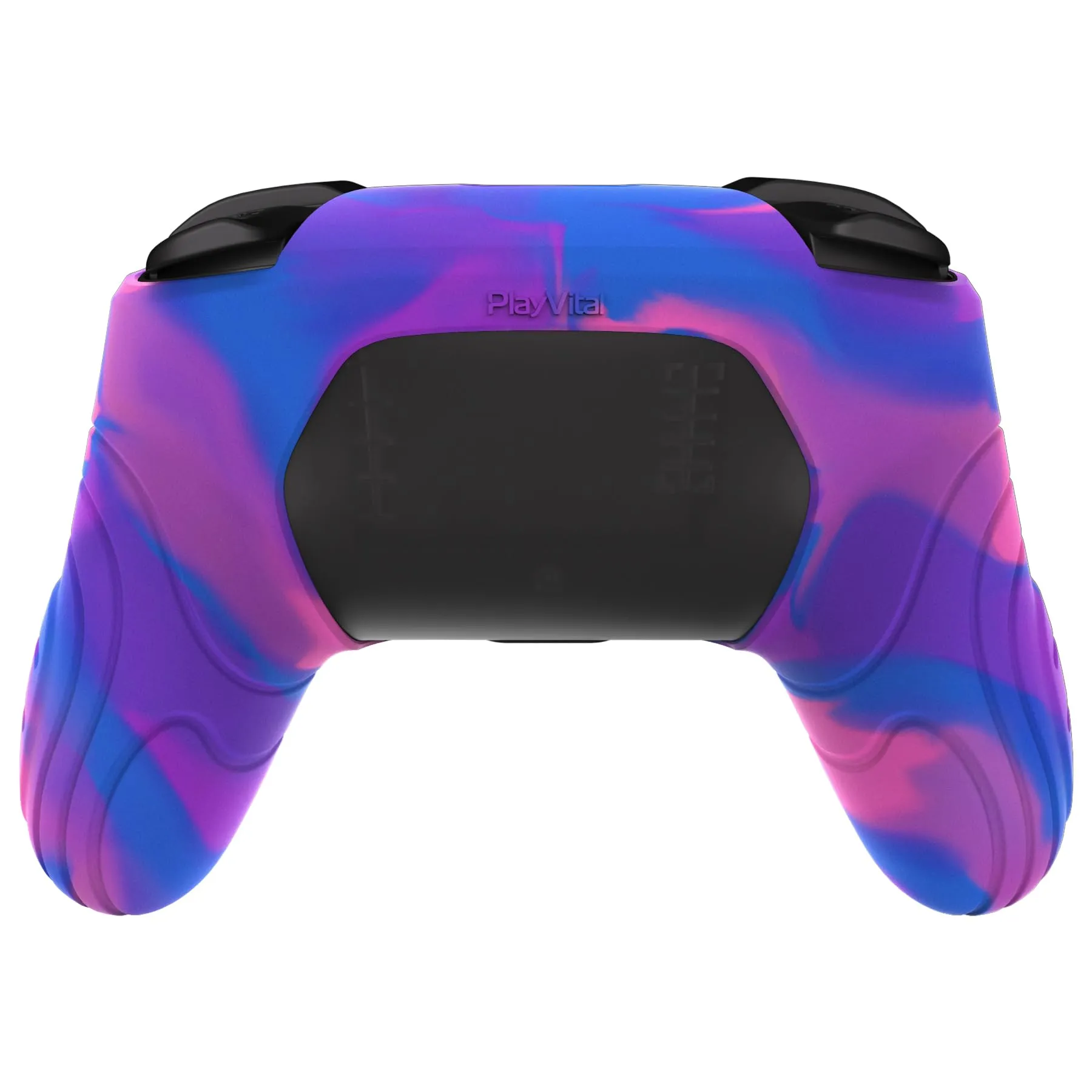 playvital Cover per Nintendo Switch Pro Controller, Rosa Viola Blu - immagine 8