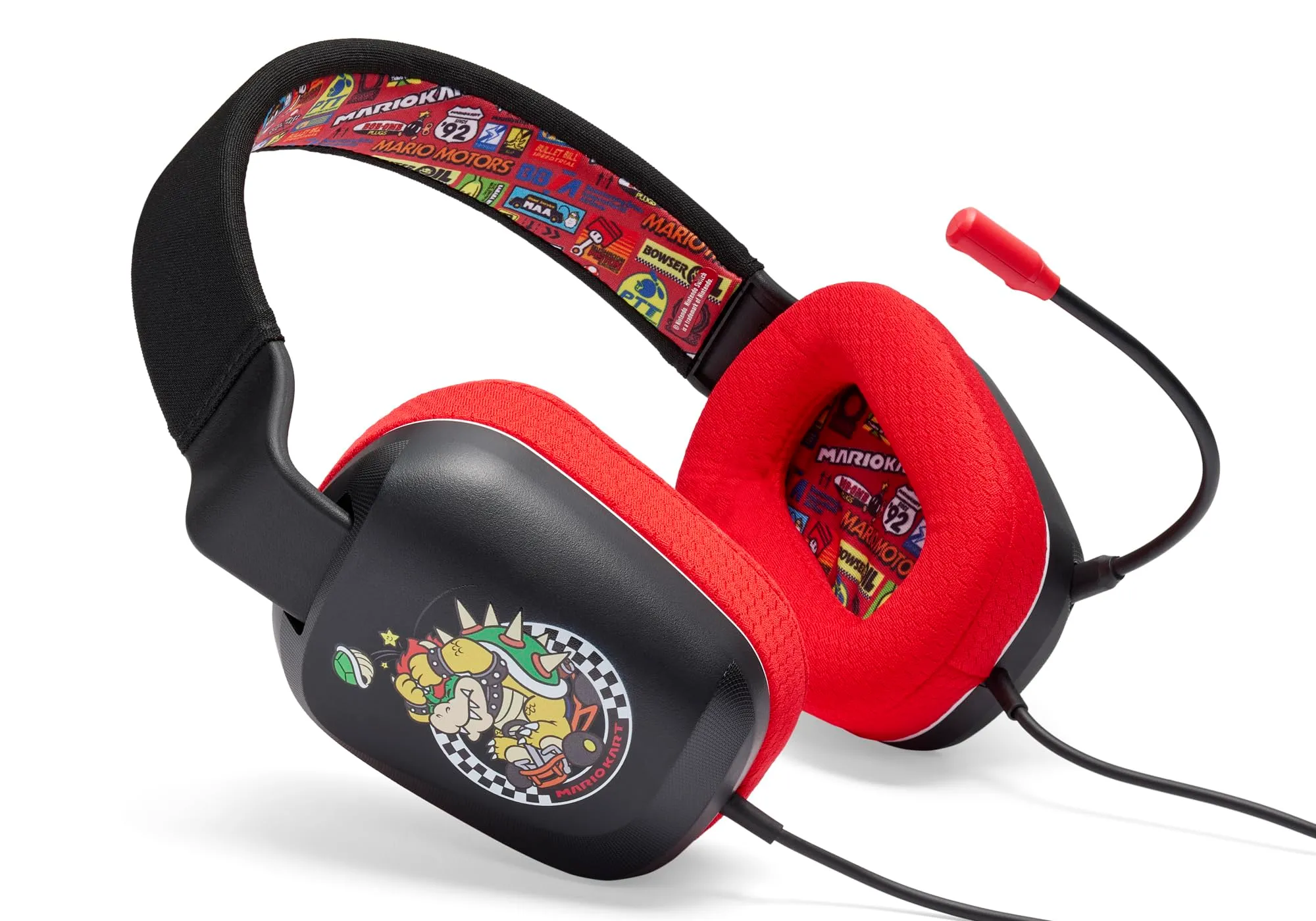 PowerA Wired Stereo Headset for Nintendo Switch - Mario Kart Rivals - immagine 7