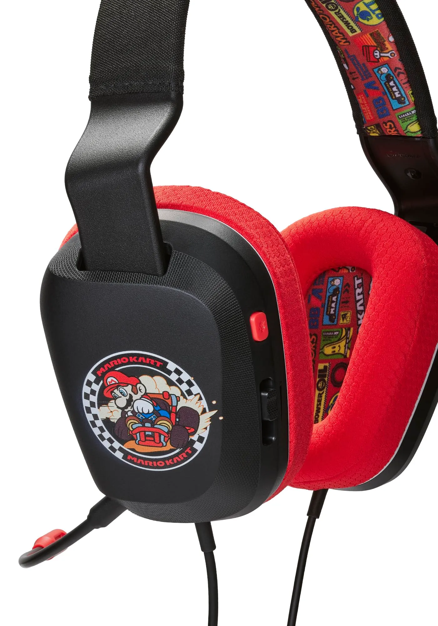 PowerA Wired Stereo Headset for Nintendo Switch - Mario Kart Rivals - immagine 9