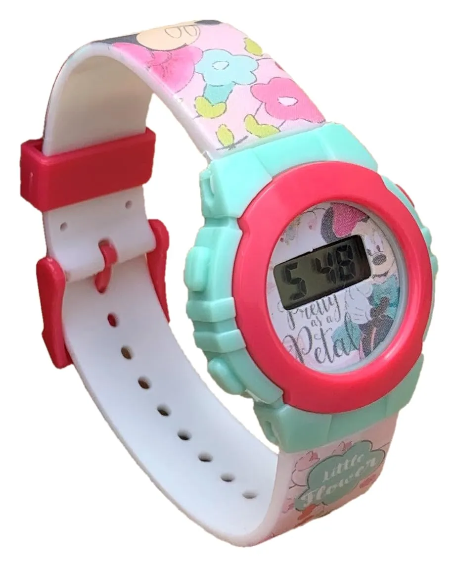 Cartoon Orologio da polso digitale per bambini Minnie - immagine 3