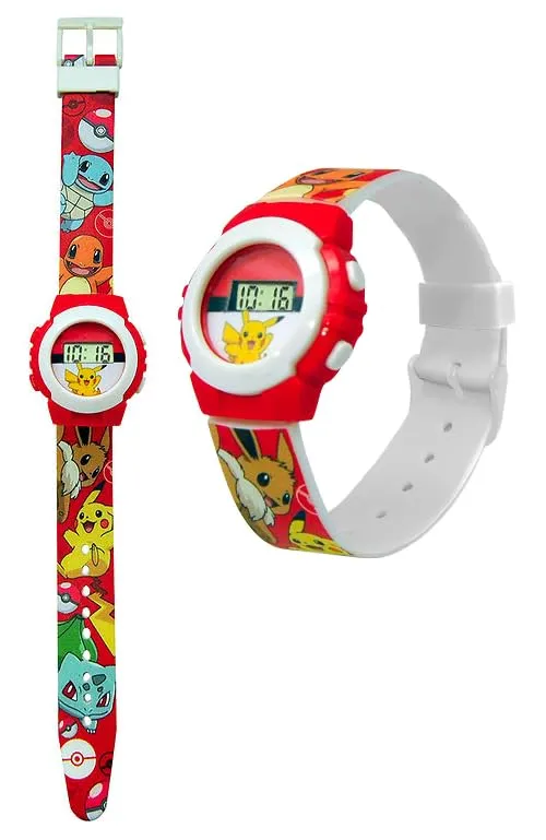 Cartoon Orologio da polso digitale Pikachu per bambini - immagine 1