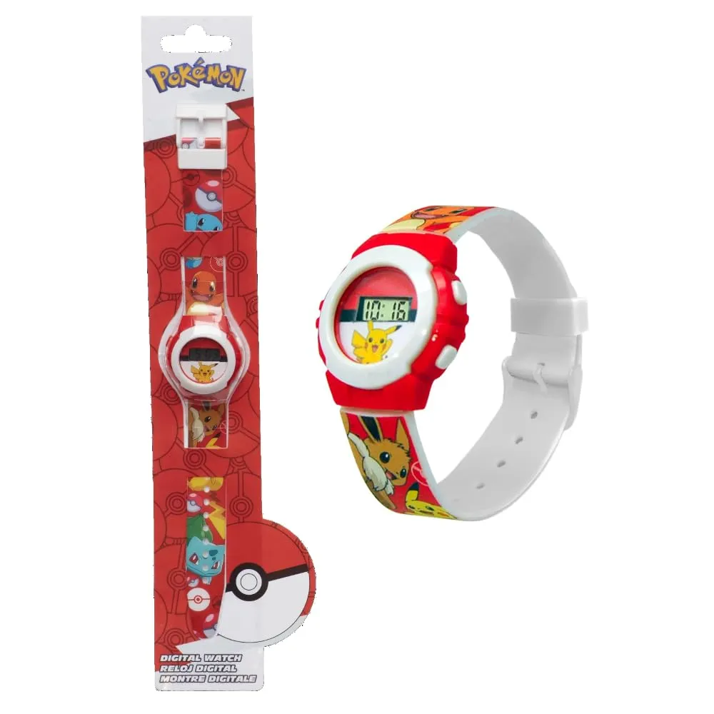 Cartoon Orologio da polso digitale Pikachu per bambini - immagine 2