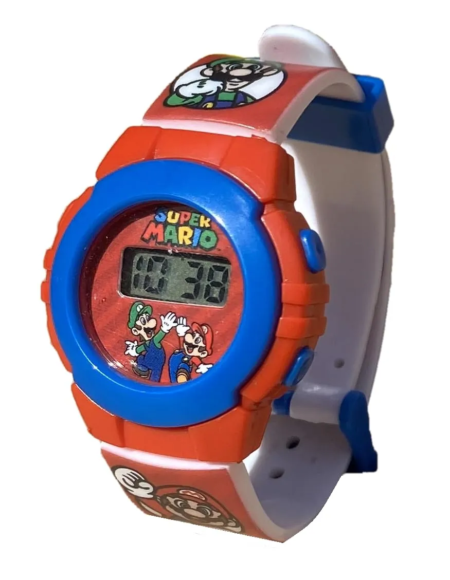 Cartoon Super Mario Orologio da Polso Digitale per Bambini - immagine 5