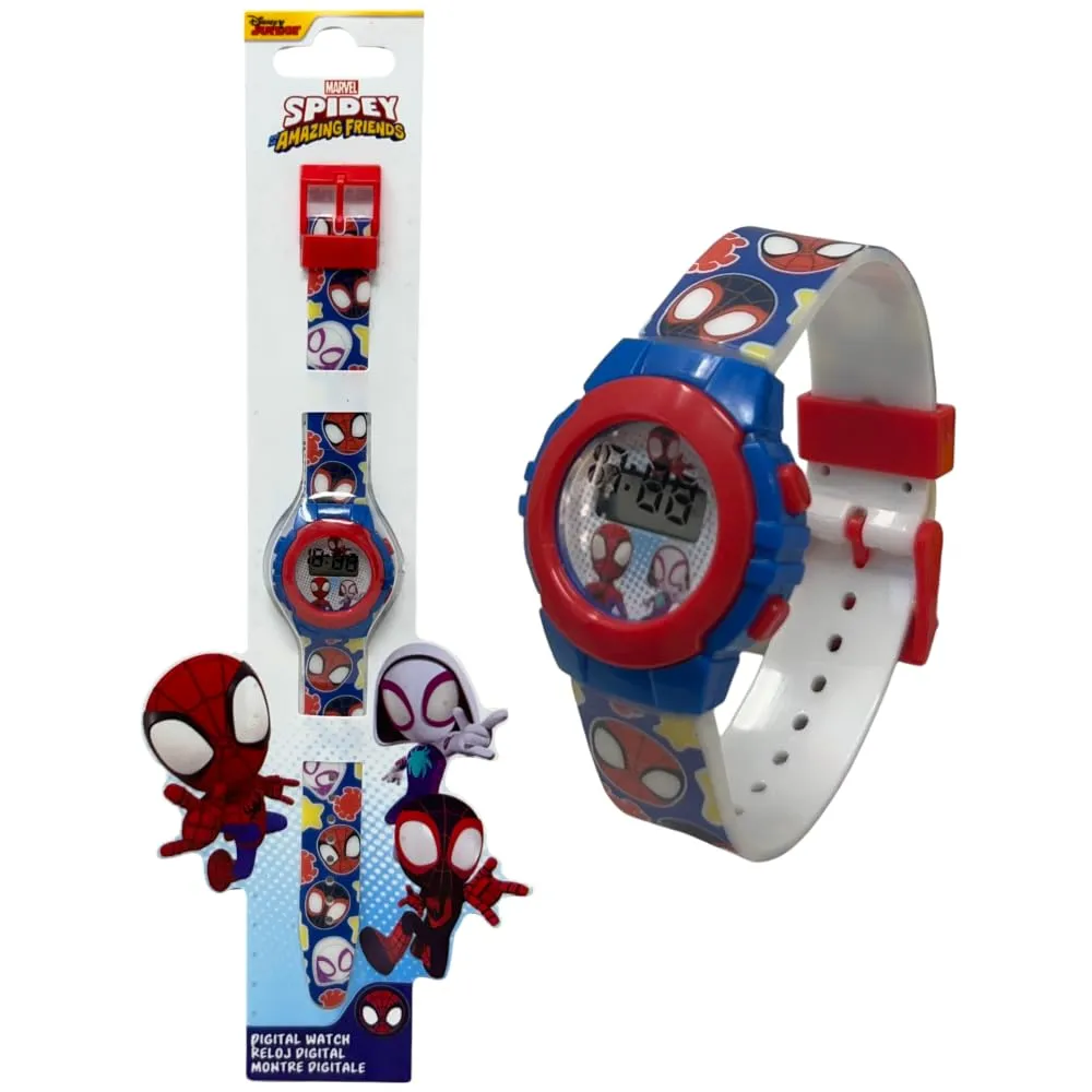 Cartoon Orologio da polso digitale per bambini Spidey - immagine 2